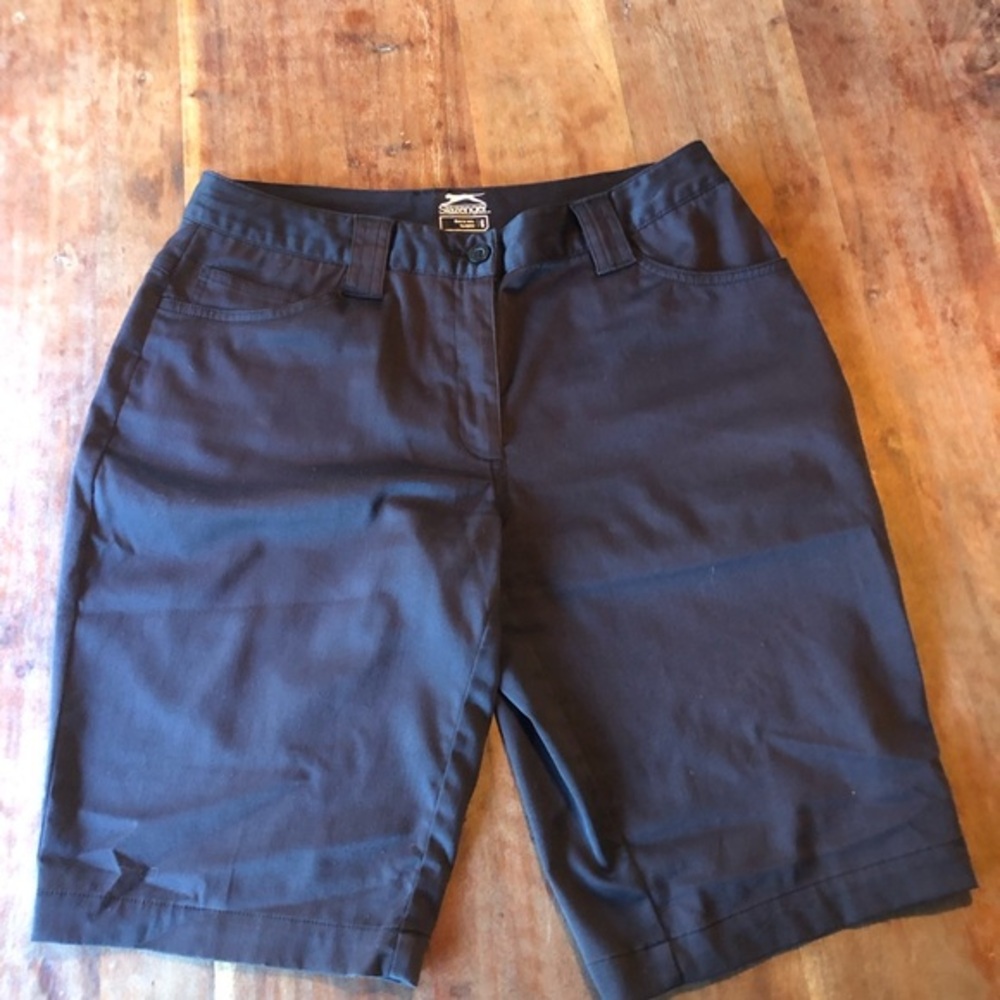 Slazenger Shorts Women's Dark Black Bermudas